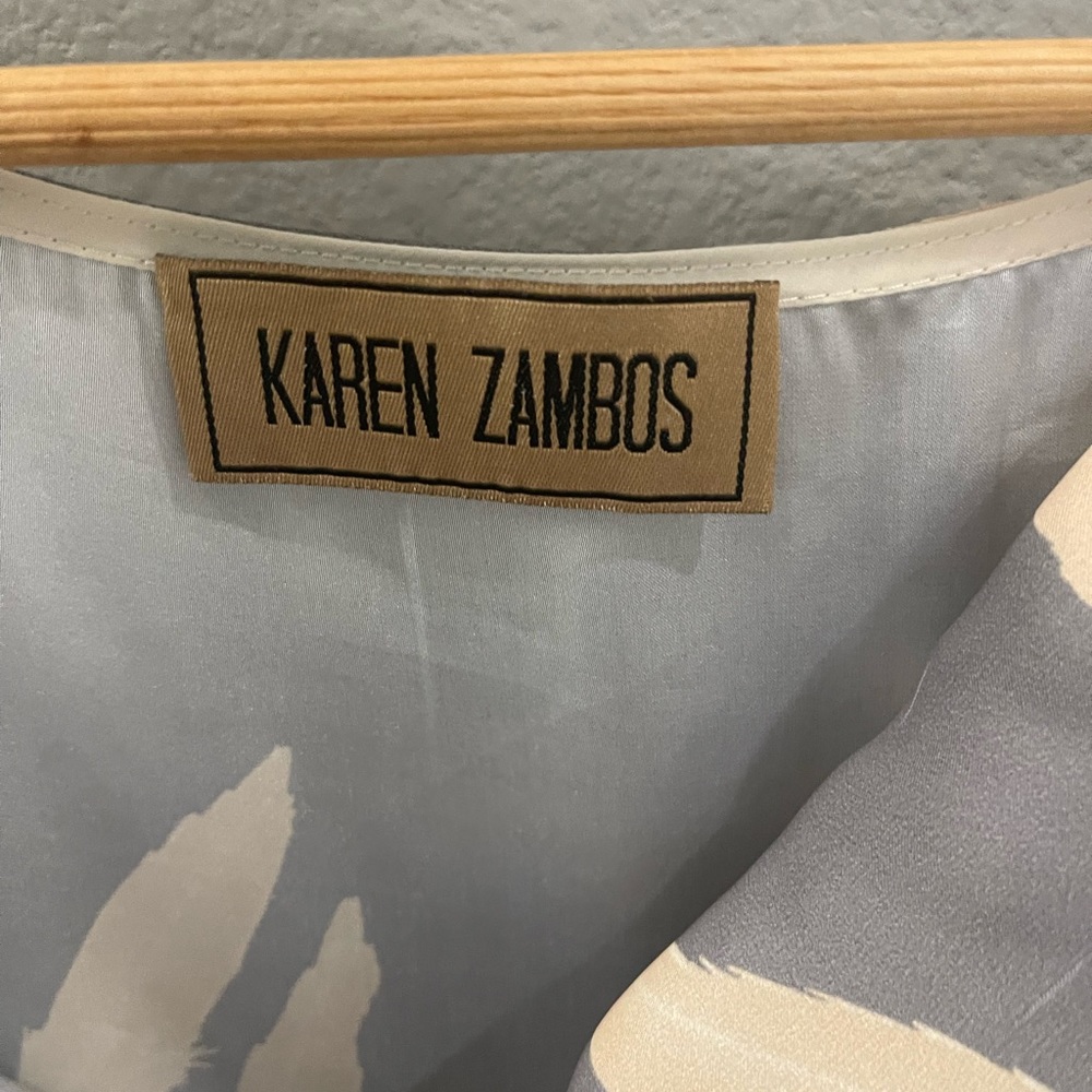 Grey/lavender pants romper